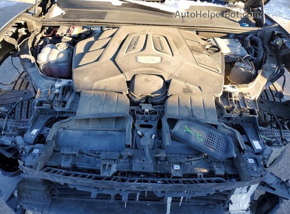 WP1AB2AY3KDA63697 2019 PORSCHE CAYENNE Black უკანა სალონის ხედი