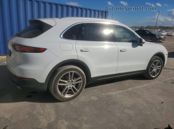 WP1AB2AY6KDA60812 2019 PORSCHE CAYENNE White Հետևի աջ