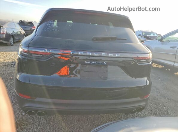 WP1AB2AY7MDA27109 2021 PORSCHE CAYENNE Черный Вид сзади