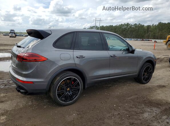 WP1AC2A27GLA88558 2016 PORSCHE CAYENNE Угольный Задняя правая четверть