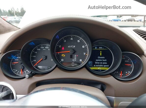 WP1AD2A25JLA80575 2018 PORSCHE CAYENNE Silver Հետևի նստատեղերի տեսք