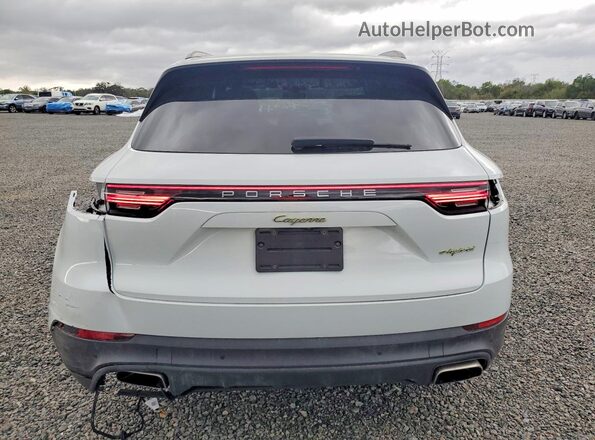 WP1AE2AY4KDA50268 2019 PORSCHE CAYENNE White 