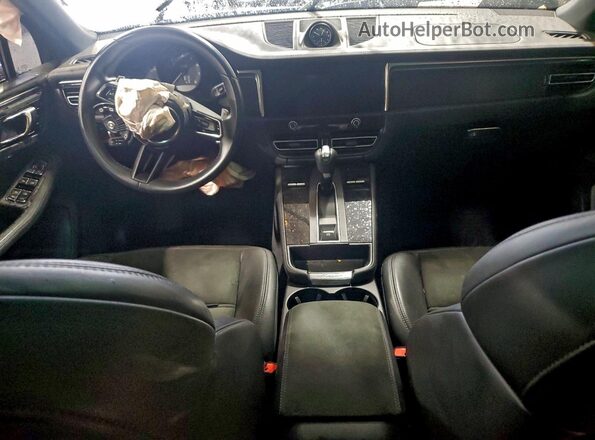 WP1AF2A51NLB30947 2022 PORSCHE MACAN Black Առջևի վահանակի տեսք
