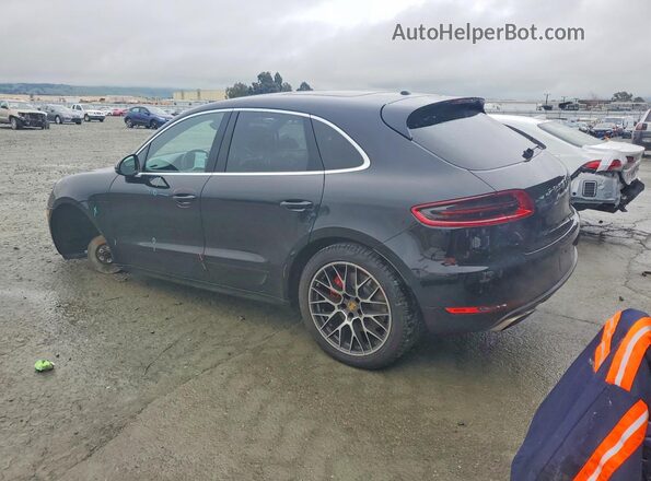 WP1AF2A53JLB70005 2018 PORSCHE MACAN Black Հետևի ձախ