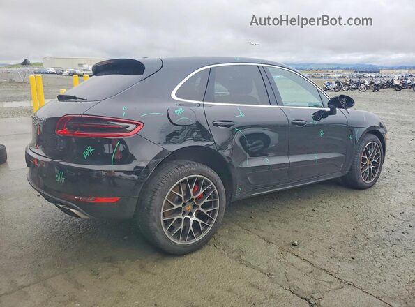 WP1AF2A53JLB70005 2018 PORSCHE MACAN Black Հետևի աջ