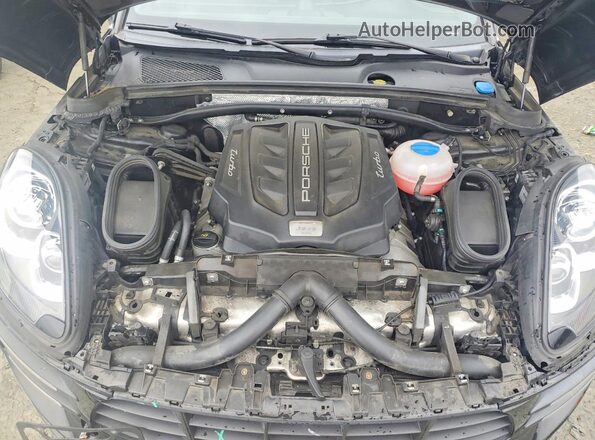 WP1AF2A53JLB70005 2018 PORSCHE MACAN Black Շարժիչի բաժամունքի տեսք