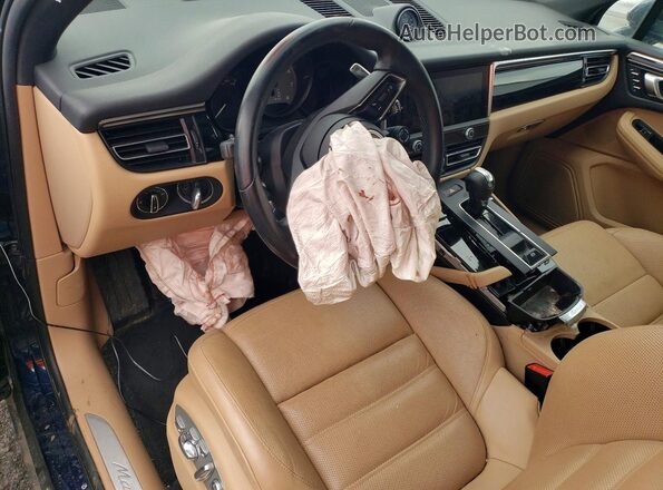 WP1AG2A51PLB38465 2023 PORSCHE MACAN Blue Widok deski rozdzielczej
