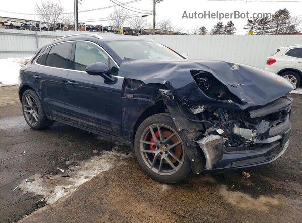 WP1AG2A51PLB38465 2023 PORSCHE MACAN Blue Przód prawy