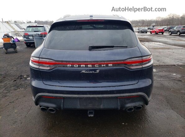 WP1AG2A51PLB38465 2023 PORSCHE MACAN Blue Widok z tyłu