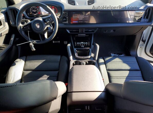 WP1AG2AY8SDA24413 2025 PORSCHE CAYENNE White Dashboard view