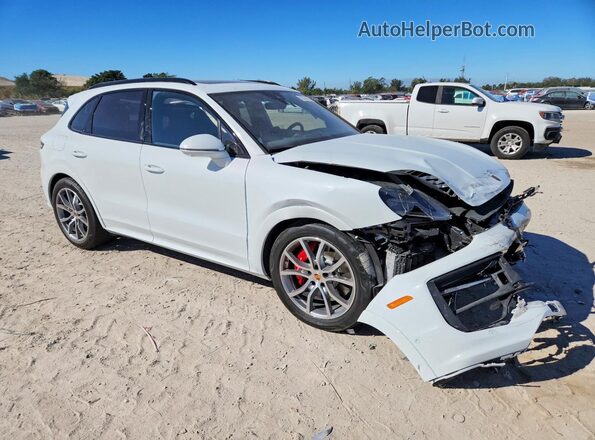 WP1AL2AY8SDA19367 2025 PORSCHE CAYENNE White Przód prawy
