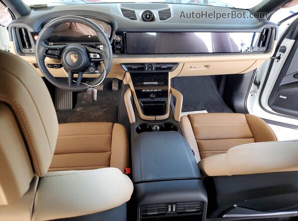 WP1BA2AY0TDA35803 2026 PORSCHE CAYENNE White Vista del salpicadero