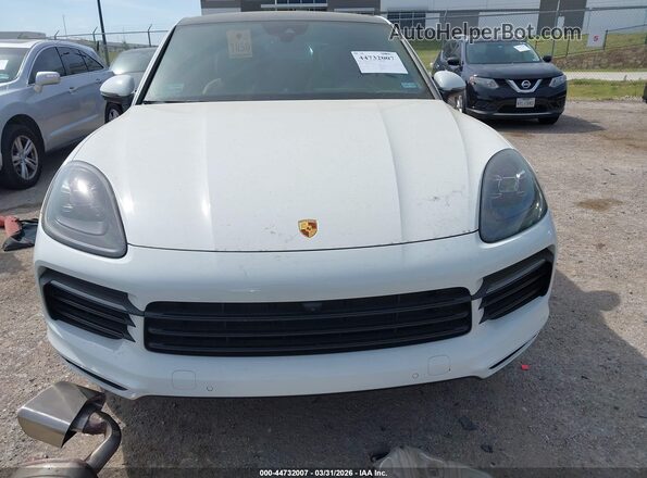 WP1BA2AY1NDA47459 2022 PORSCHE CAYENNE White უკანა სალონის ხედი