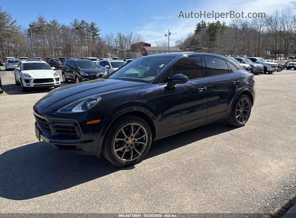 WP1BA2AY2MDA41376 2021 PORSCHE CAYENNE Blue წინა მარცხენა ხედი სამი მეოთხედიდან