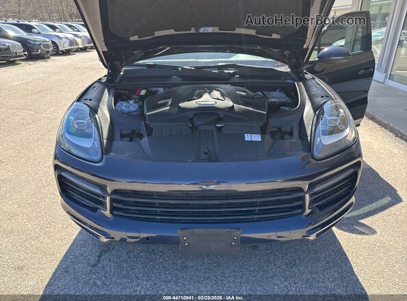 WP1BA2AY2MDA41376 2021 PORSCHE CAYENNE Blue უკანა ხედი