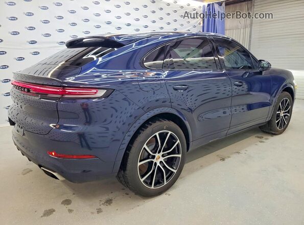 WP1BA2AY3SDA32585 2025 PORSCHE CAYENNE Blue Tył prawy