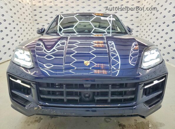 WP1BA2AY3SDA32585 2025 PORSCHE CAYENNE Blue Widok z przodu