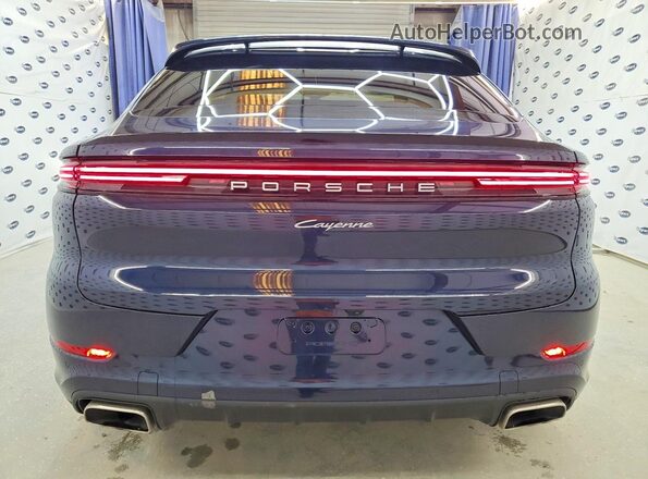 WP1BA2AY3SDA32585 2025 PORSCHE CAYENNE Blue Widok z tyłu