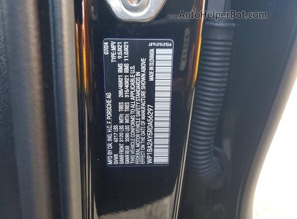 WP1BA2AY5RDA56297 2024 PORSCHE CAYENNE Black 