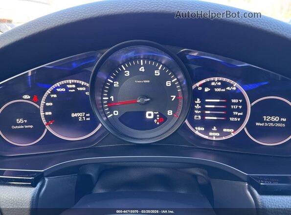 WP1BA2AY6PDA25539 2023 PORSCHE CAYENNE Серый Вид задних сидений