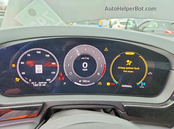 WP1BG2AY7SDA43393 2025 PORSCHE CAYENNE Black Vista del cuadro de instrumentos