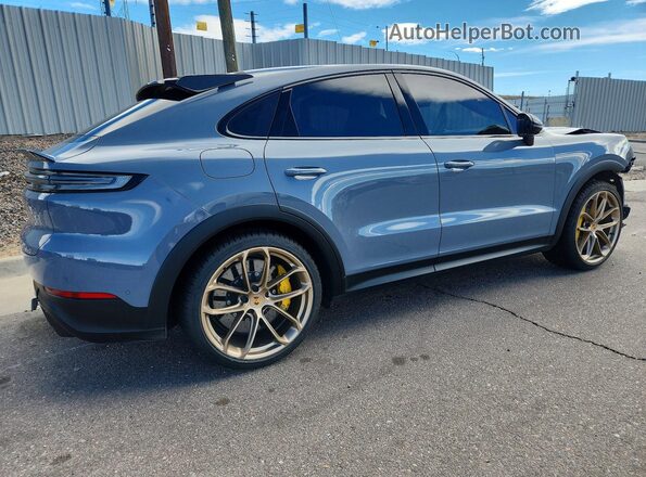 WP1BK2AY6RDA72344 2024 PORSCHE CAYENNE Gray Задня права чверть