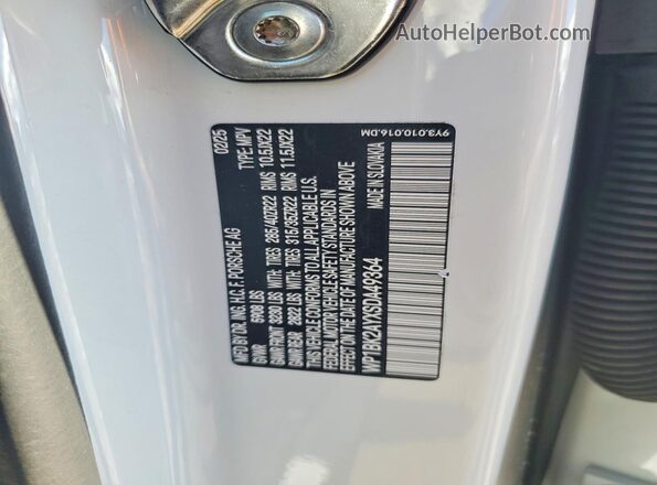 WP1BK2AYXSDA49364 2025 PORSCHE CAYENNE White 360 interior view