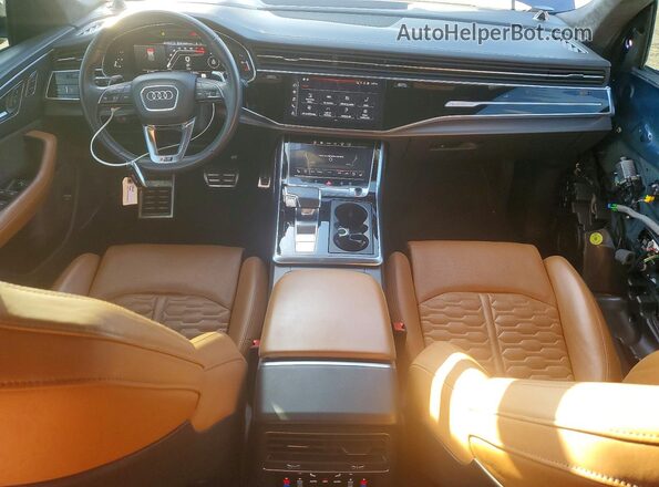 WU1ARBF11ND010576 2022 AUDI RS Blue Vista del salpicadero