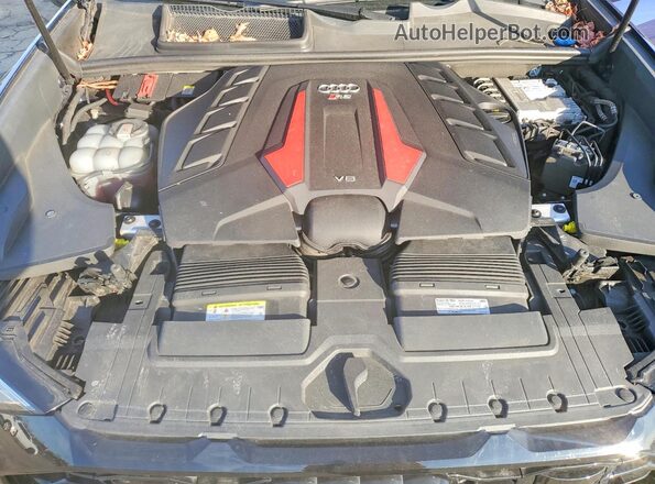 WU1ARBF11ND010576 2022 AUDI RS Blue Vista del compartimento del motor