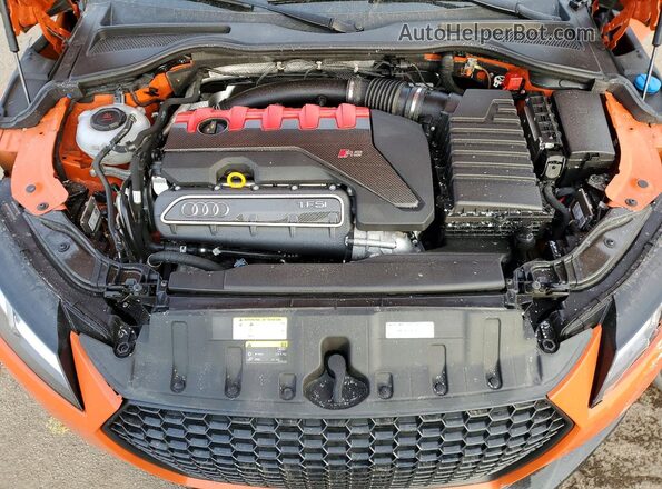 WUAASAFV5M1901178 2021 AUDI TT Orange Widok wnętrza z tyłu