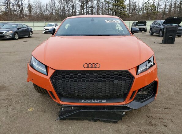 WUAASAFV5M1901178 2021 AUDI TT Orange Widok z przodu