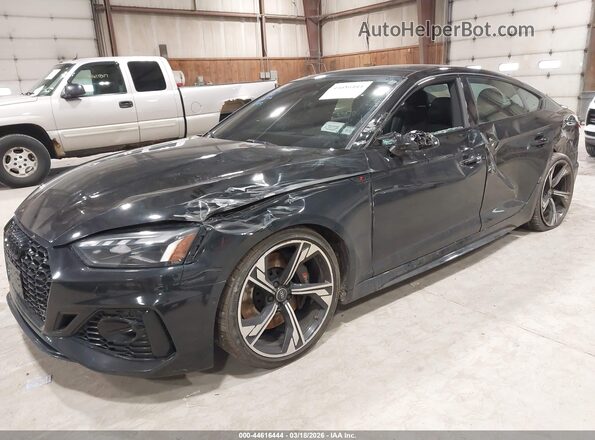 WUAAWCF53NA900760 2022 AUDI RS5 Black Առջևի ձախ երեք քառորդ տեսարան