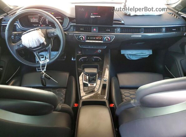 WUAAWCF56PA901324 2023 AUDI RS5 Black Առջևի վահանակի տեսք