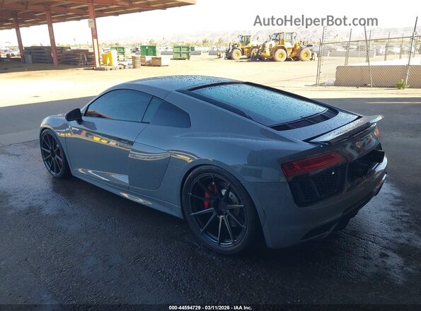 WUABAAFX5J7902204 2018 AUDI R8 Gray უკანა მარცხენა