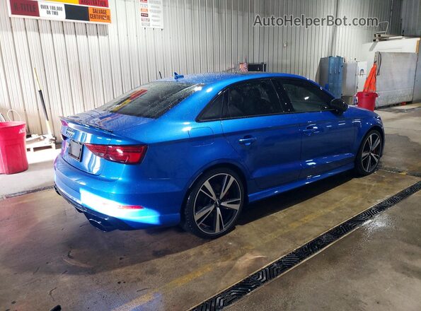 WUABWGFF3J1900451 2018 AUDI RS3 Blue უკანა მარჯვენა