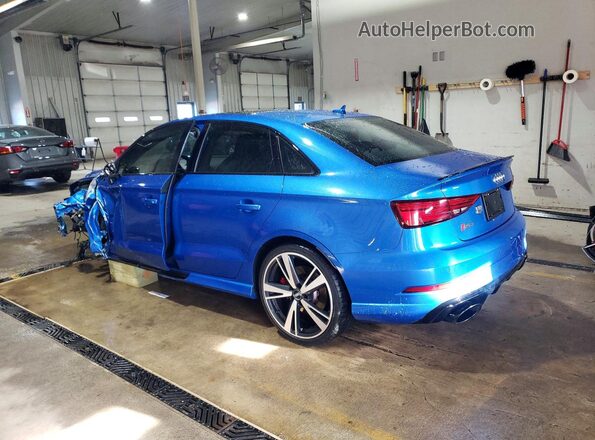 WUABWGFF3J1900451 2018 AUDI RS3 Blue უკანა მარცხენა
