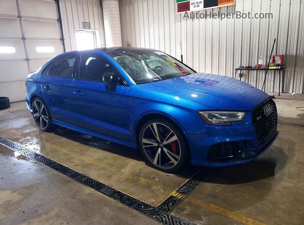 WUABWGFF3J1900451 2018 AUDI RS3 Blue წინა მარჯვენა