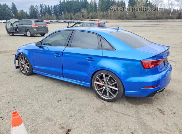 WUABWGFF3J1901938 2018 AUDI RS3 Blue უკანა მარცხენა
