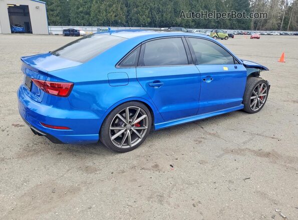 WUABWGFF3J1901938 2018 AUDI RS3 Blue უკანა მარჯვენა