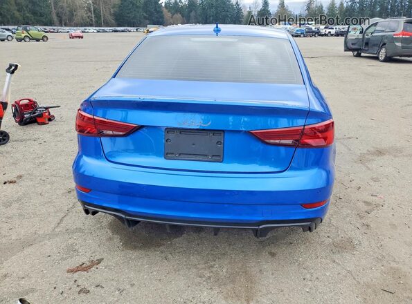 WUABWGFF3J1901938 2018 AUDI RS3 Blue უკანა ხედი