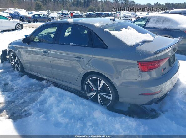 WUABWGFF6J1903716 2018 AUDI RS3 Gray Rear left