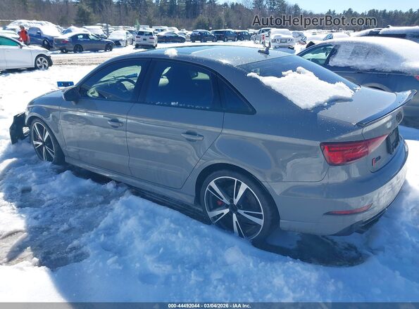WUABWGFF6J1903716 2018 AUDI RS3 Gray 360 interior view