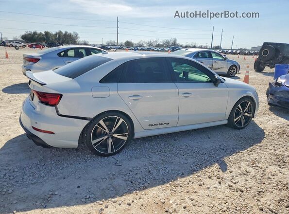 WUABWGFF7J1905815 2018 AUDI RS3 White Tył prawy