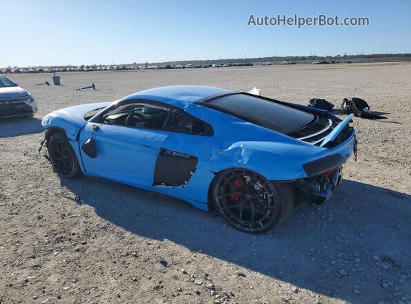 WUAEEAFX7L7901916 2020 AUDI R8 Синий Задняя левая четверть