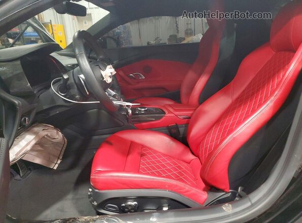 WUAKBAFX4M7901384 2021 AUDI R8 Black Vista interior delantera