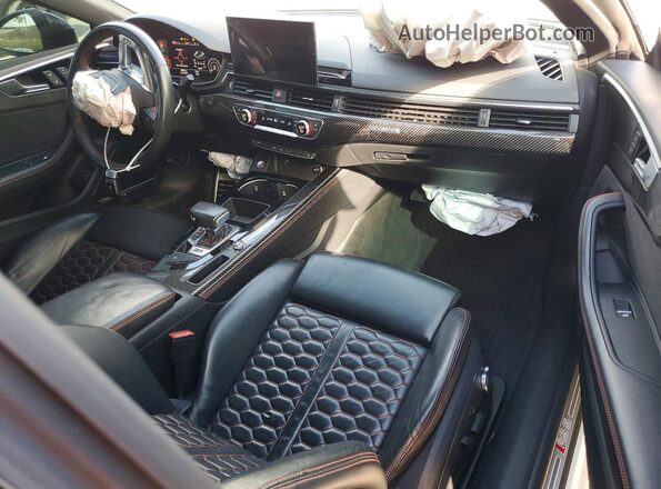 WUANWAF56MA903267 2021 AUDI RS5 White Вид панелі приладів