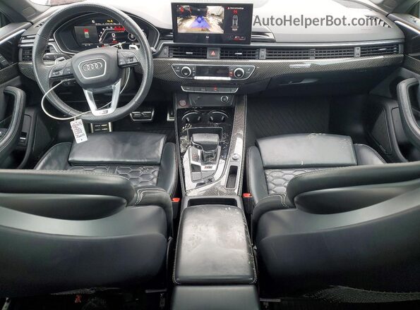 WUANWAF5XRA900203 2024 AUDI RS5 Gray Widok deski rozdzielczej