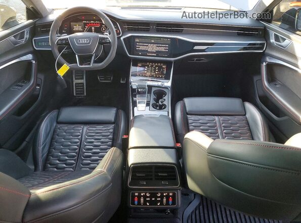 WUAPCBF25NN901856 2022 AUDI RS7 Gray Dashboard view