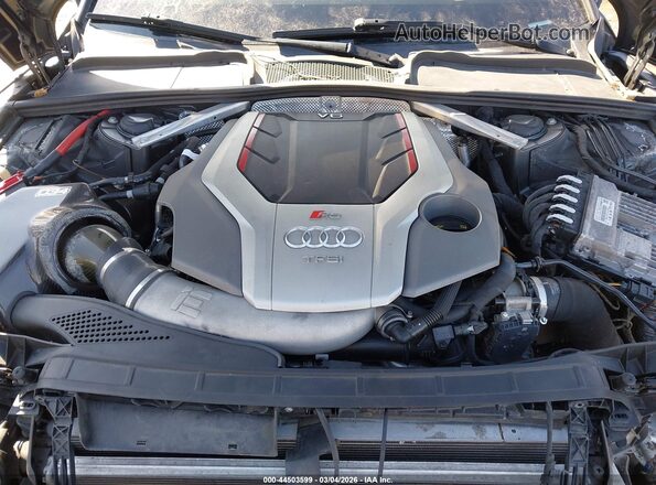 WUARWAF56JA903993 2018 AUDI RS5 Gray Rear view