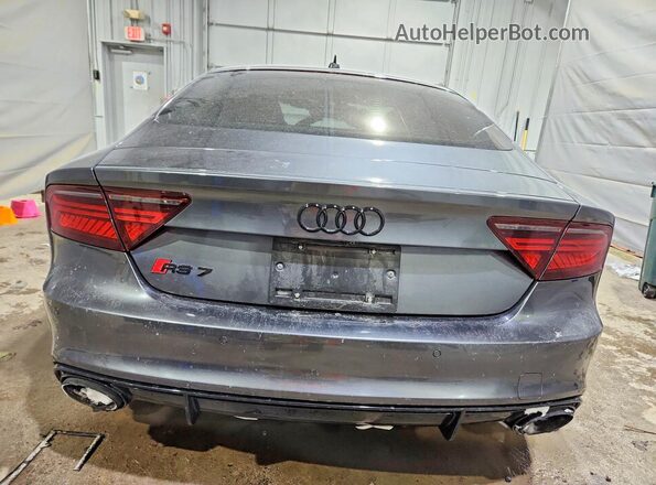 WUAW2AFC2GN902726 2016 AUDI RS7 Gray Հետևի տեսք